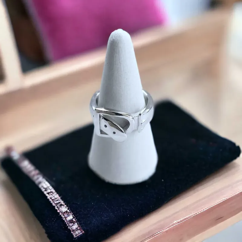 Falabella Stirrup Belt Ring-1