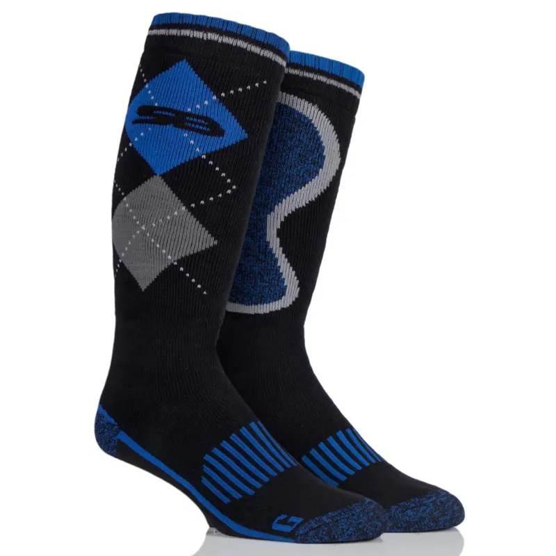 Storm Bloc Mens  Hayesmere Twin Crew Sock Pack Black