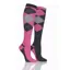 Storm Bloc Ripon Ladies Argyle Twin Pack Socks Cerise/Charcol