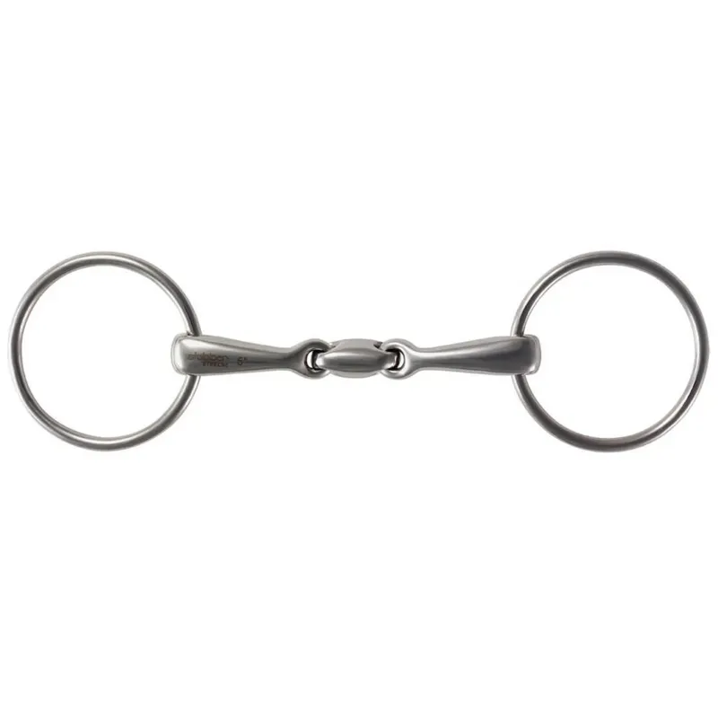 Stubben Easy Control Loose Ring Snaffle Bit Double Broken