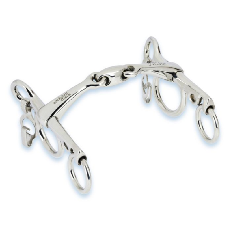 Stubben Easy Control Pelham Double Broken-1