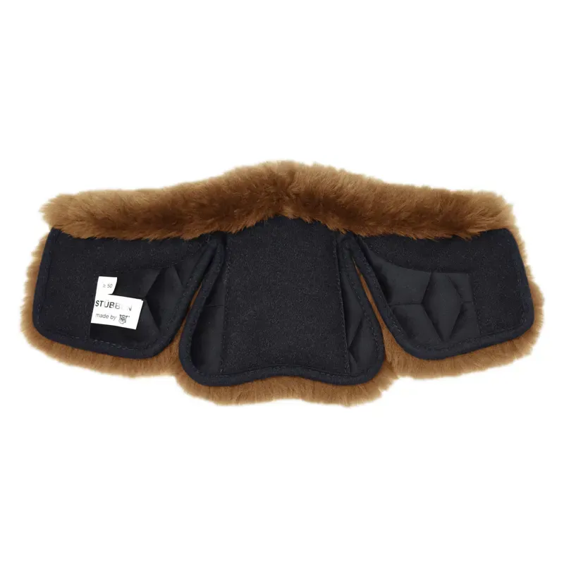 Stubben Equi-Soft Girth Pad by Mattes 50-150cm Lambskin Brown-1