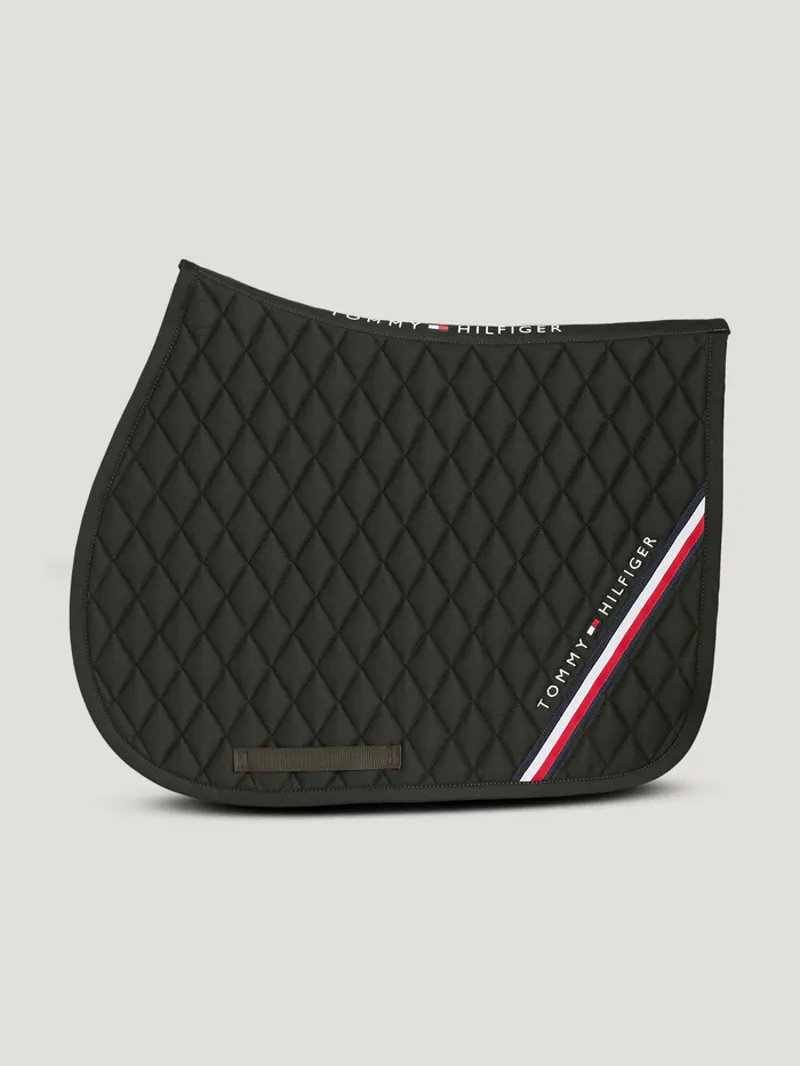 Tommy Equestrian Stanford Jumping Saddlepad Pine
