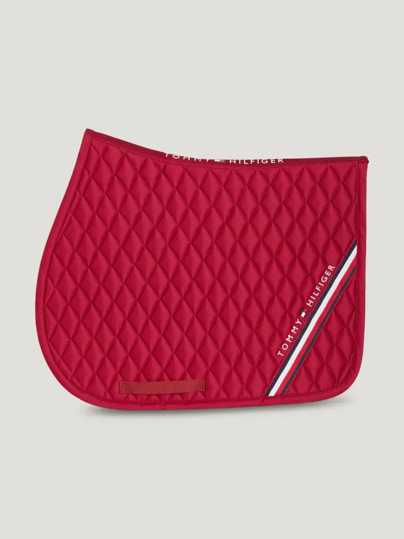 Tommy Equestrian Stanford Jumping Saddlepad Regatta Red-1