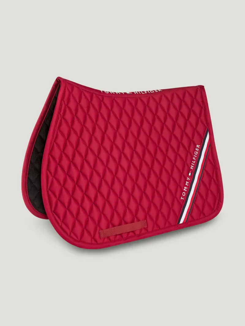 Tommy Equestrian Stanford Jumping Saddlepad Regatta Red