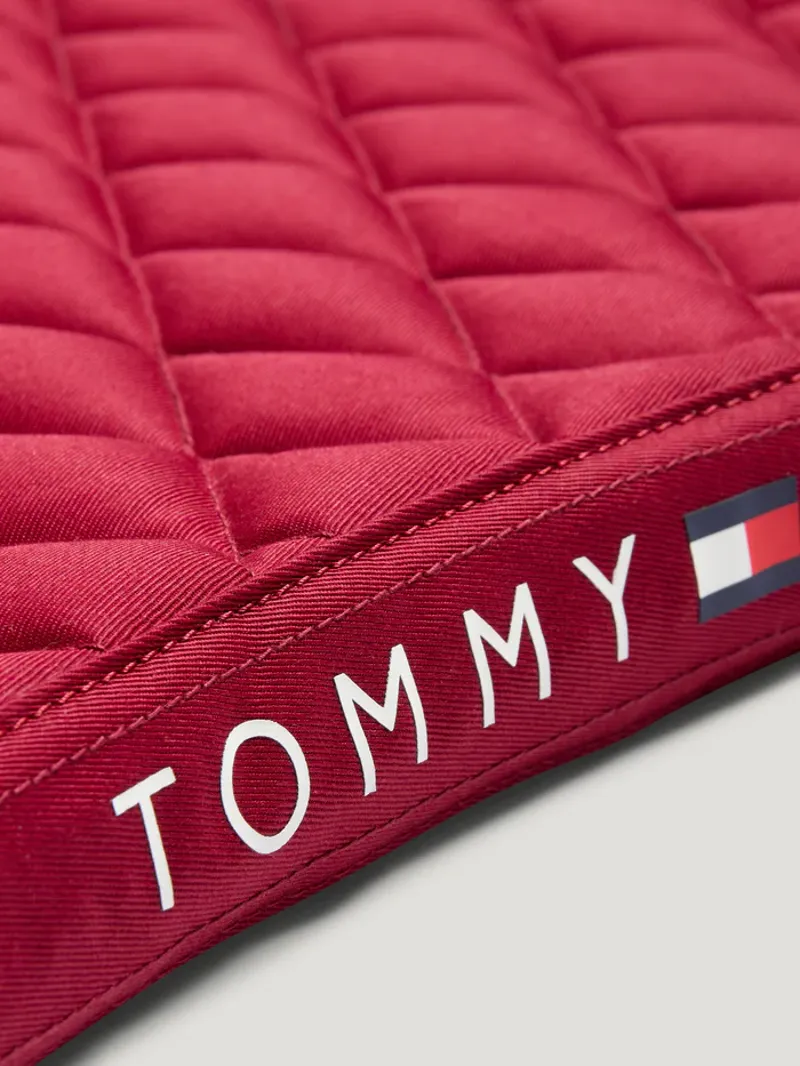 Tommy Equestrian Stanford Jumping Saddlepad Regatta Red-4