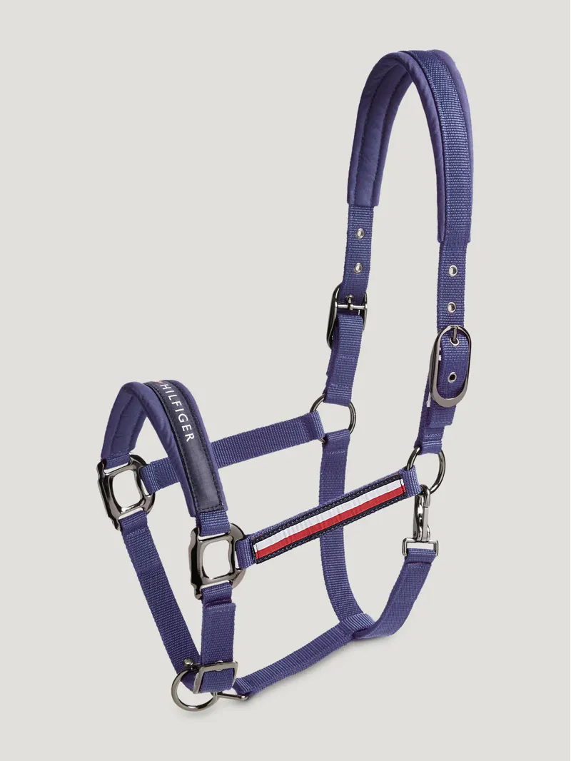 Tommy Equestrian Yale Set Halter Rope Faded Indigo