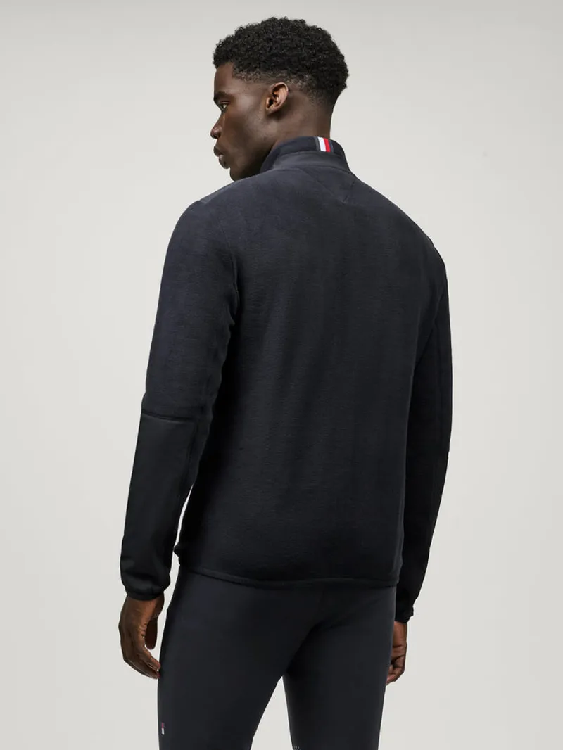 Tommy Equestrian Woodstock Fleece Jacket Desert Sky-1