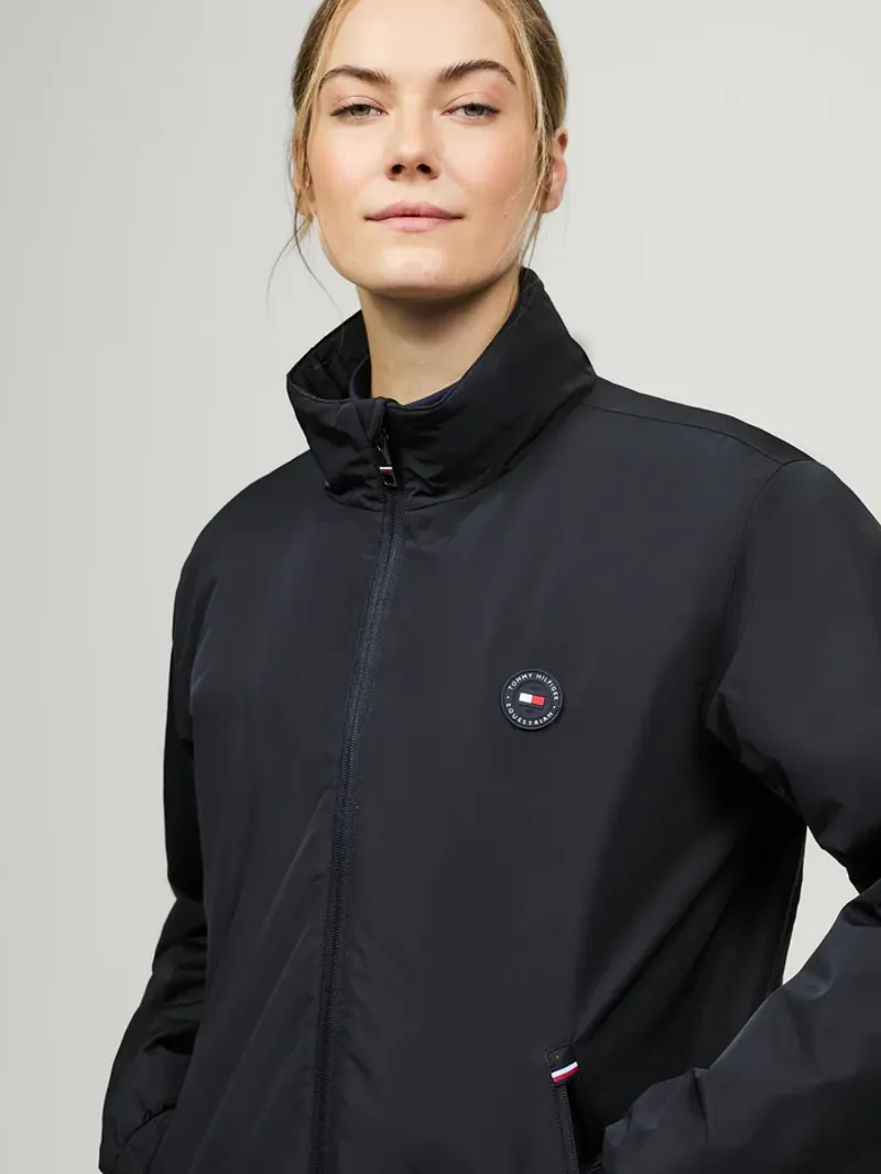 Tommy Equestrian Penn Bomber Jacket Desert Sky-4