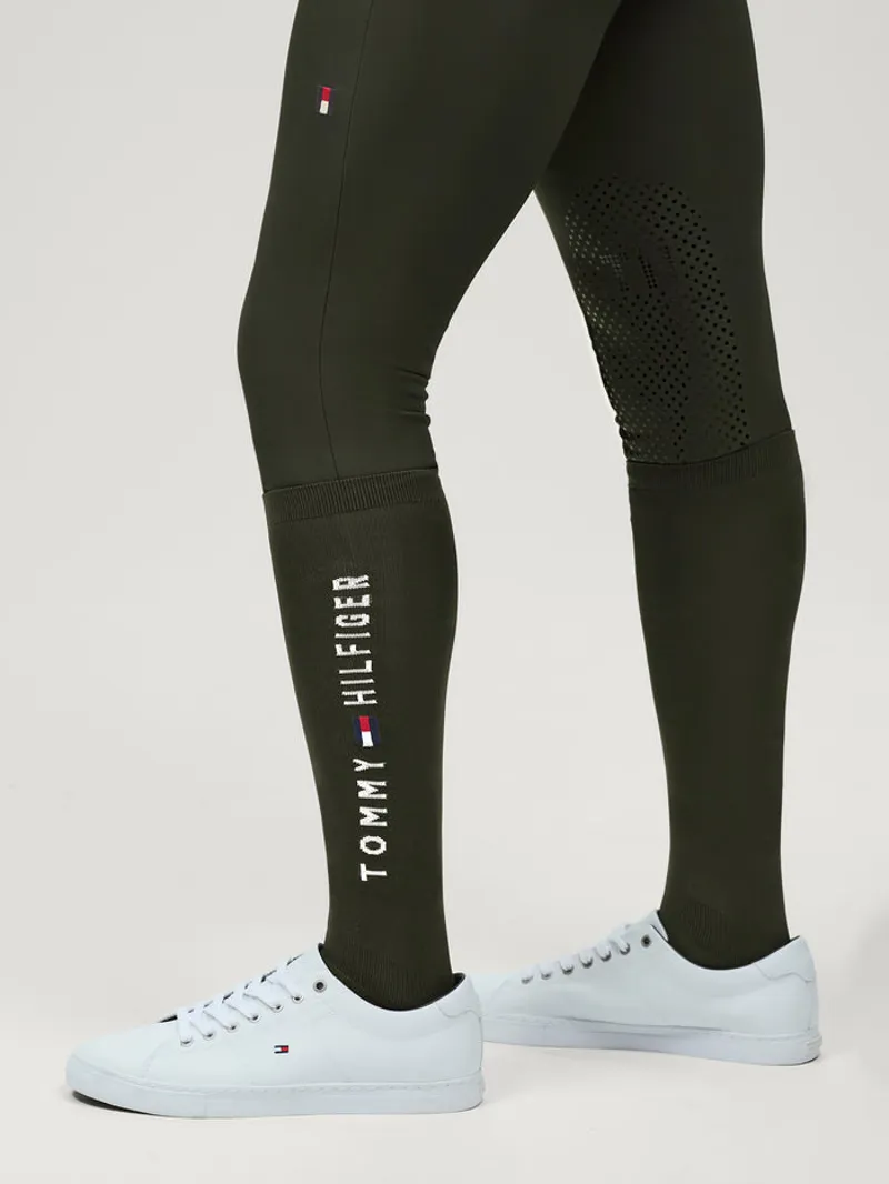 Tommy Equestrian 2x Clifton Riding Socks Pine-1