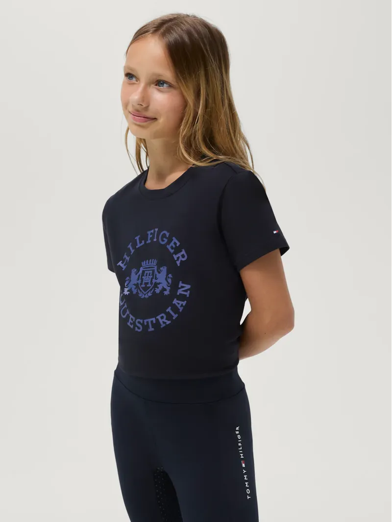 Tommy Equestrian Pasadena T-Shirt Young Rider Desert Sky