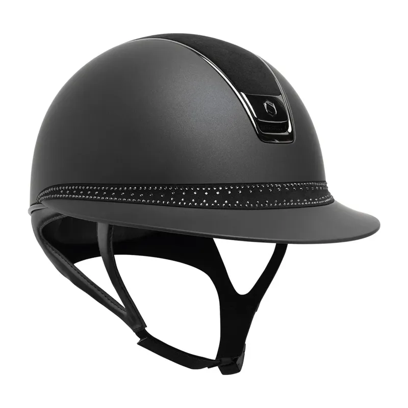 Samshield Miss Shield 2.0 Matt Black Alcantara Top Tiara Frontal Band