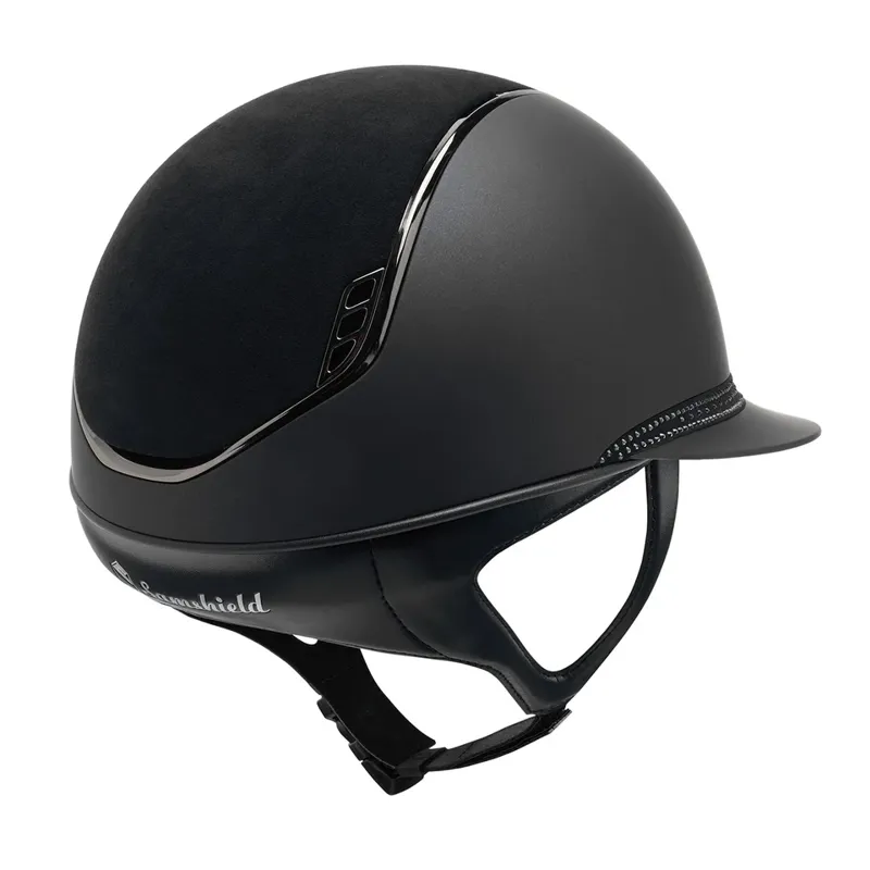 Samshield Miss Shield 2.0 Matt Black Alcantara Top Tiara Frontal Band-1