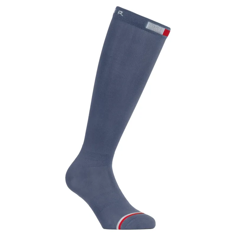 Tommy Equestrian Newburgh Socks Faded Indigo