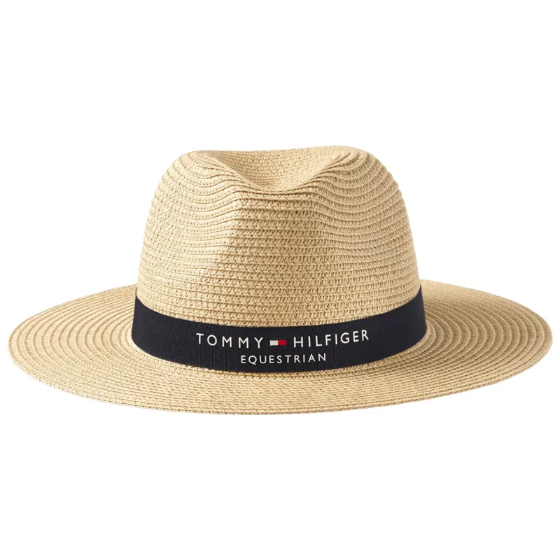 Tommy Equestrian Westfield Straw Hat Beige-1