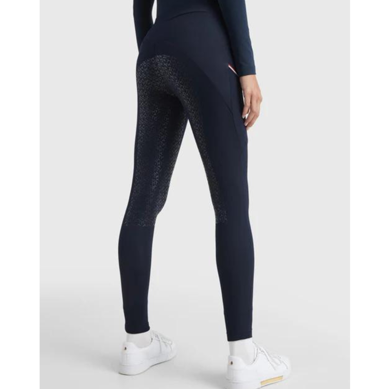 Tommy Hilfiger Ladies Thermo Winter Leggings Full Grip Desert Sky-1