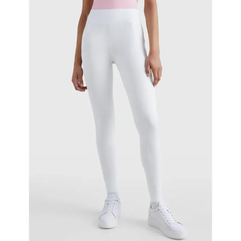 Tommy Hilfiger Women's Full Seat Smart Riding Leggings Optical White