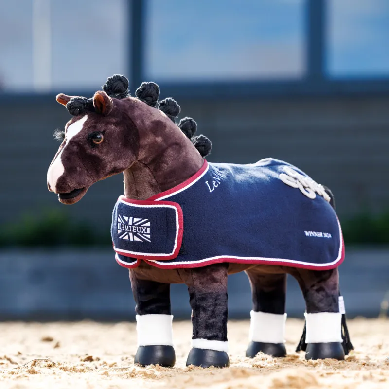 LeMieux Toy Pony Winners Rug Navy