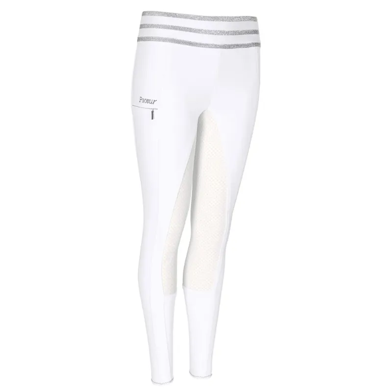 Pikeur Ida Grip Youth Athleisure Riding Breeches White