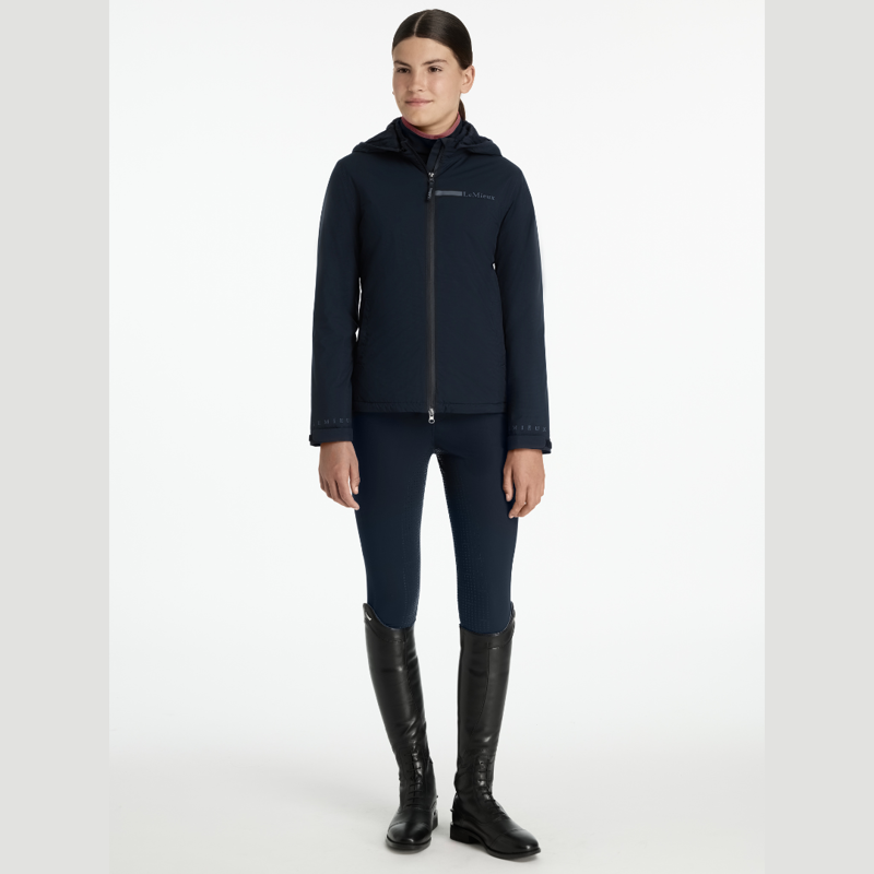 LeMieux Young Rider Thea Waterproof Jacket Navy