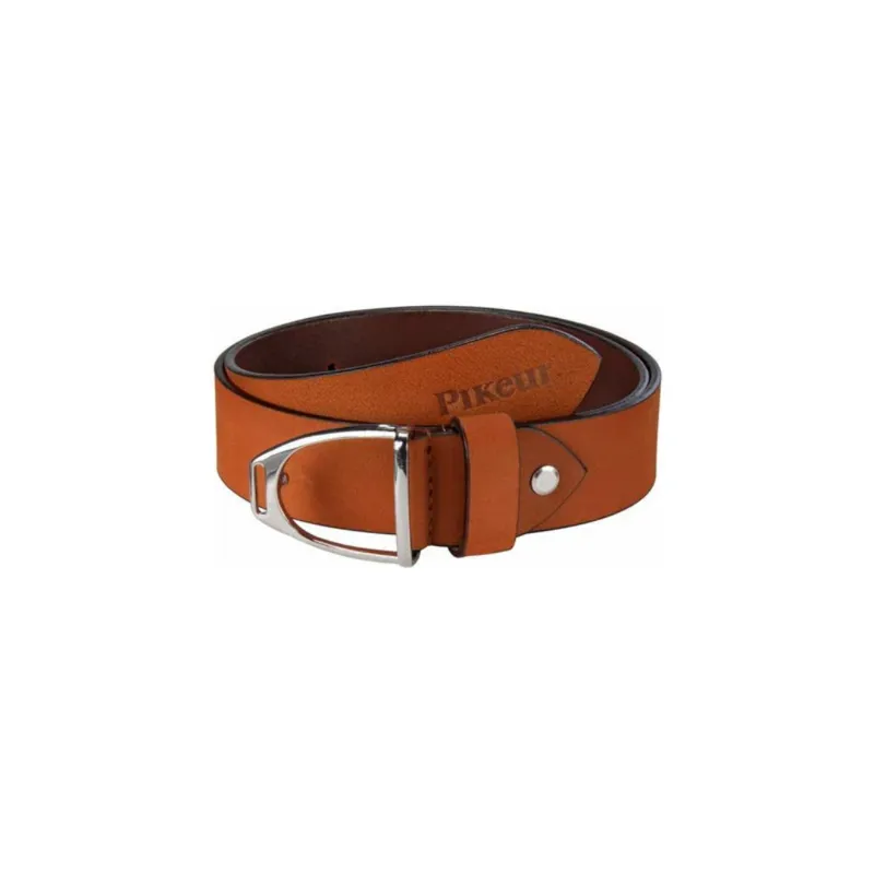 Pikeur Stirrup Buckle Leather Belt Brown