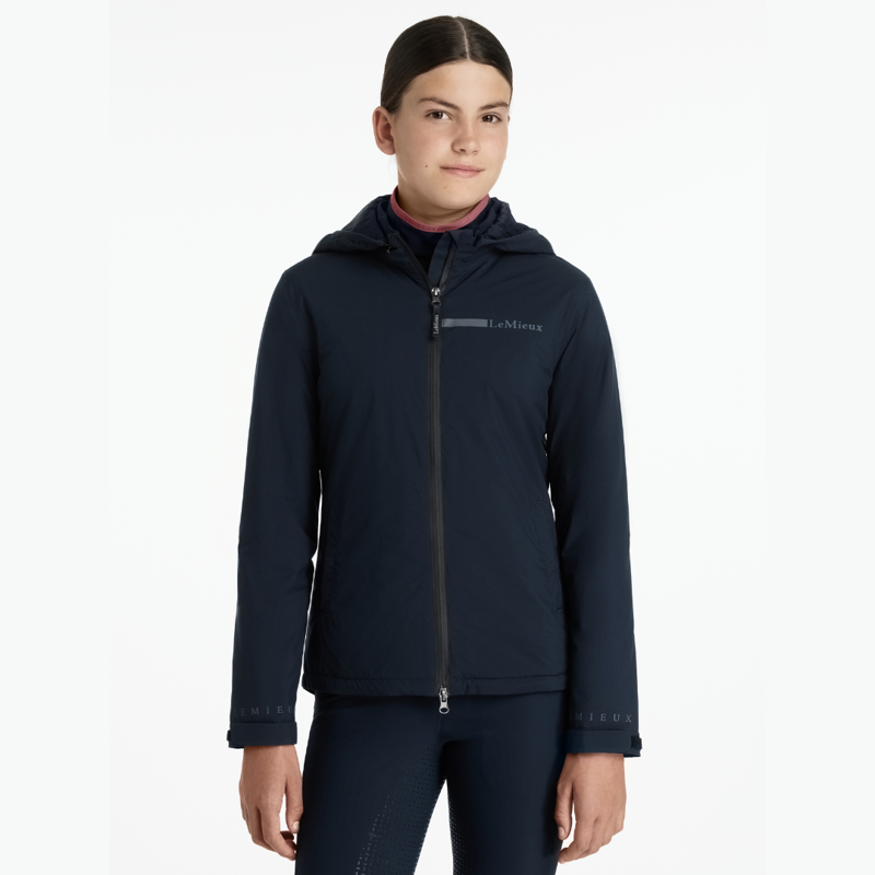 LeMieux Young Rider Thea Waterproof Jacket Navy-1