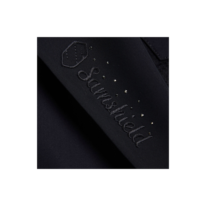 Samshield Short Frac Crystal Fabric Women's Show Jacket Black-2