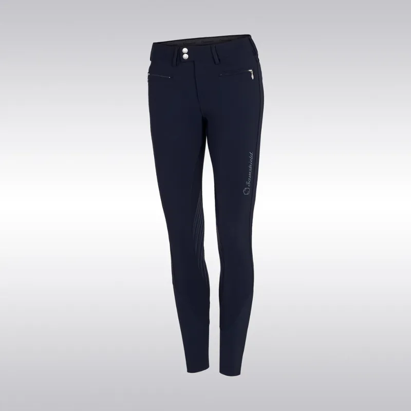 Samshield Adele Holographic Knee Grip Women's Breeches Navy