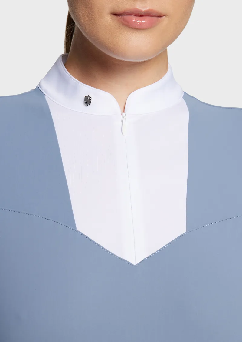 Samshield Anne Competition Shirt Dusty Blue-1