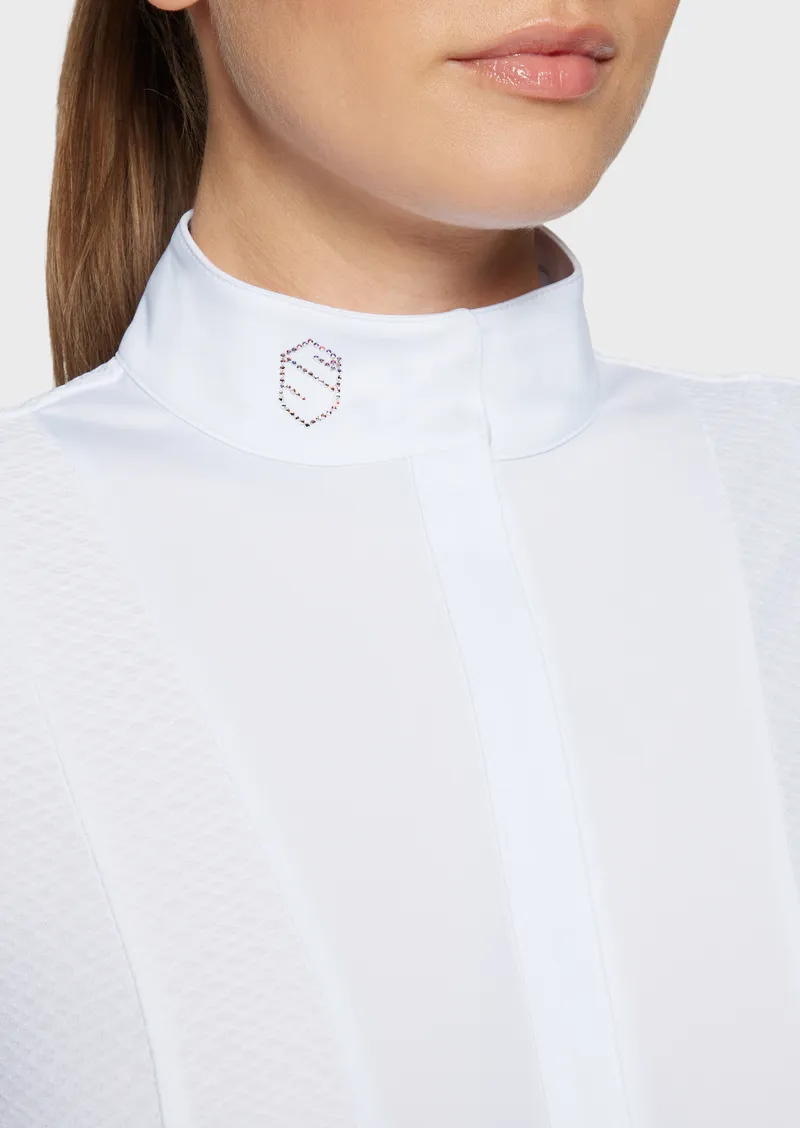 Samshield Marina Long Sleeve Competition Shirt White-1