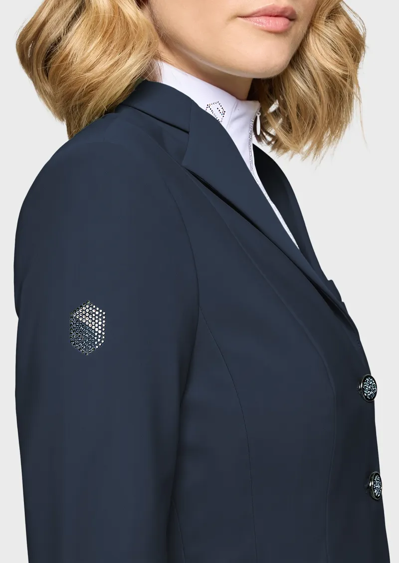 Samshield Victorine Crystal Competition Jacket Navy-1