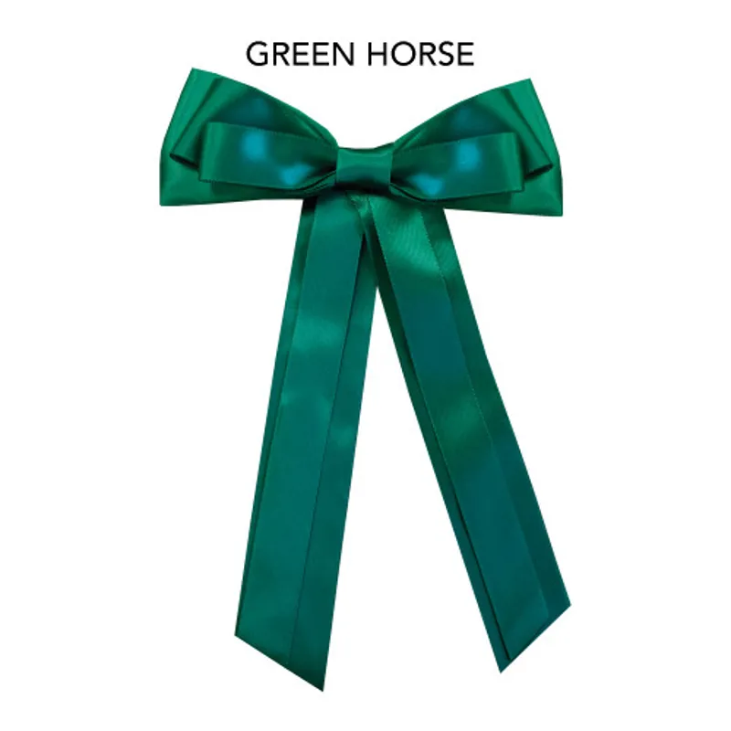 Horse Competition Warning Tail Ribbon - Green 