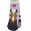 WildFeet Junior Fluffy Socks - Horse with Hearts UK12.5-3.5