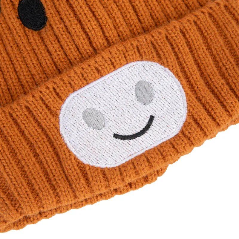 Winnie And Me Festive Bobble Hat BROWN-2