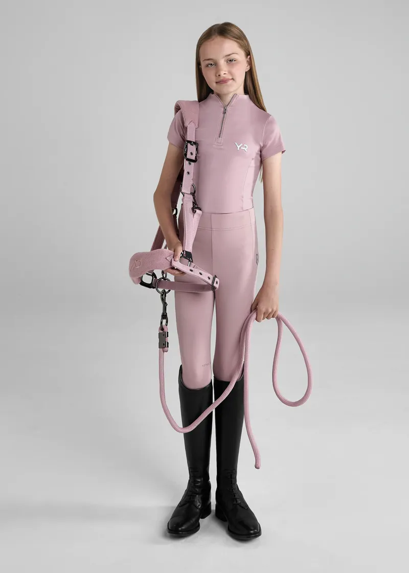 Aztec Diamond YR Panel Headcollar Pink-1