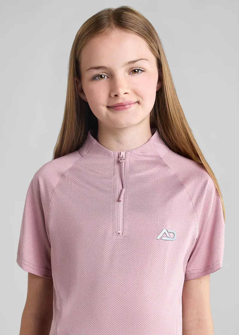 Aztec Diamond YR Short Ventilated Shirt  Pink-1