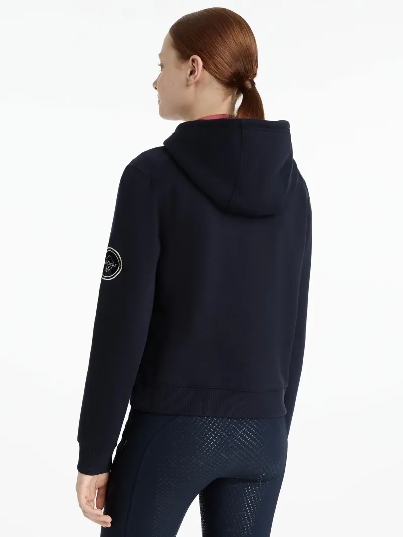 LeMieux Hettie 1/2 Zip Hoodie Navy-1