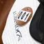 Luxe Dressage Saddle Cloth Number Holders - Pair Rose Gold
