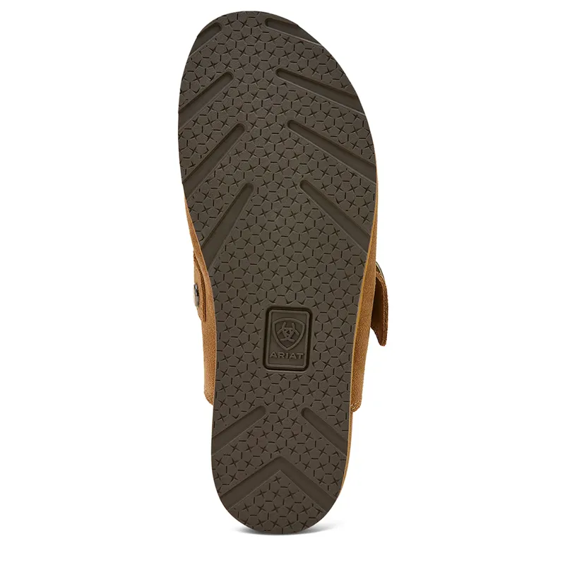 Ariat Womens Country Mule Caramel Suede-2