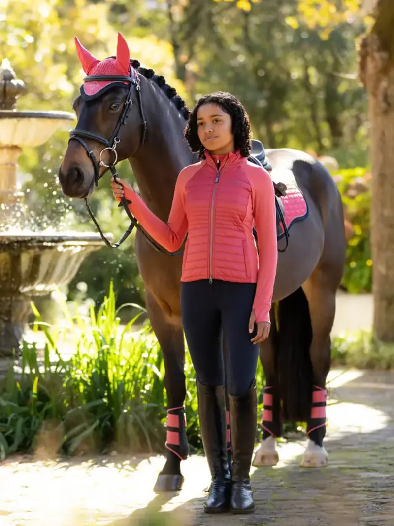 LeMieux Young Rider Josephine Jacket Cranberry-3