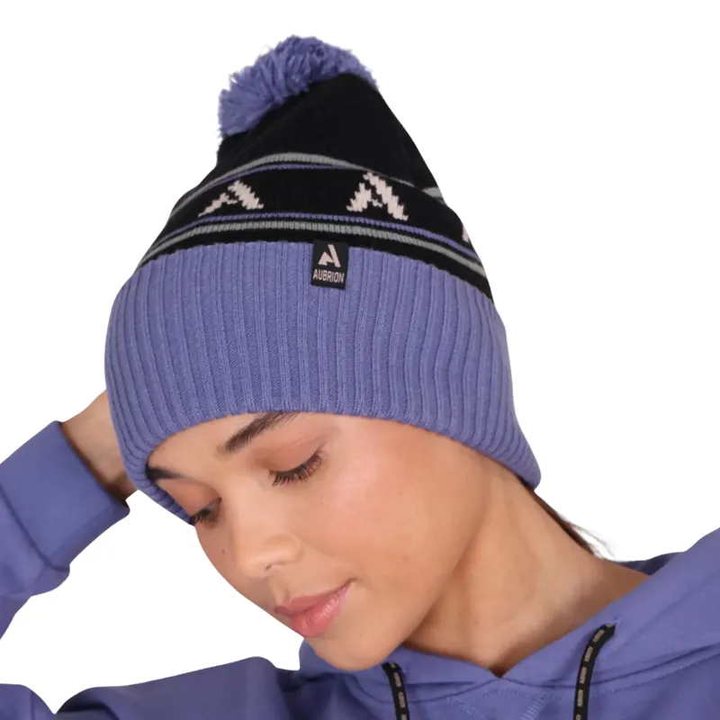 Aubrion React Bobble Hat Sky/Shadow 