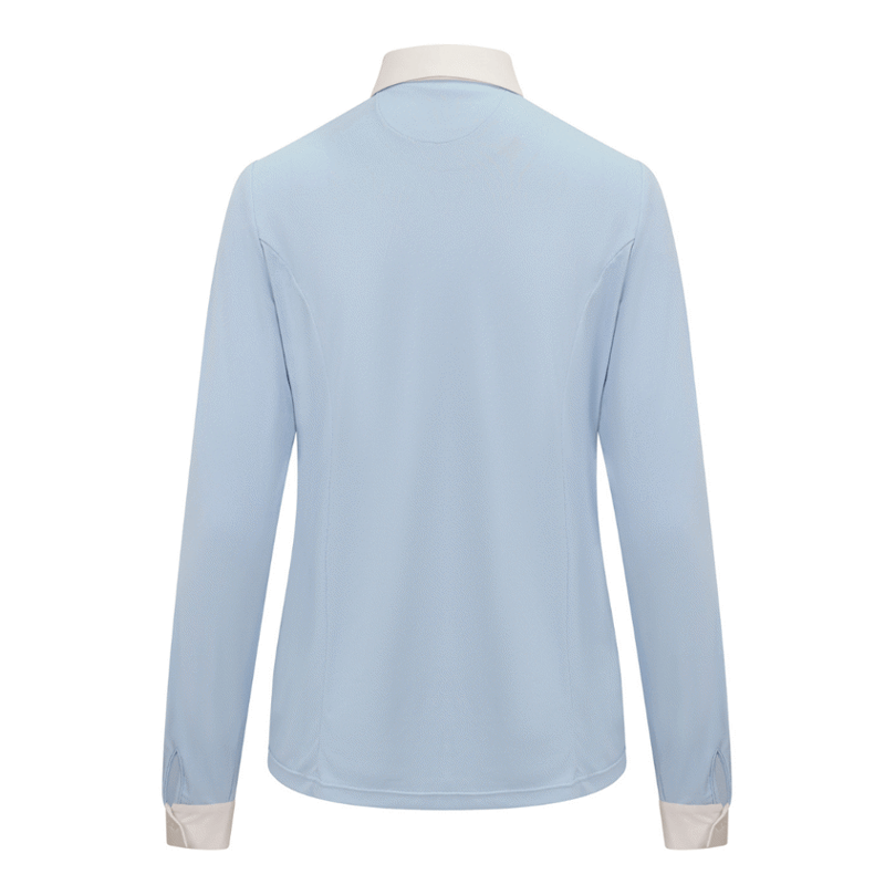 Equetech AirStride Combination Show Shirt - Light Blue-1