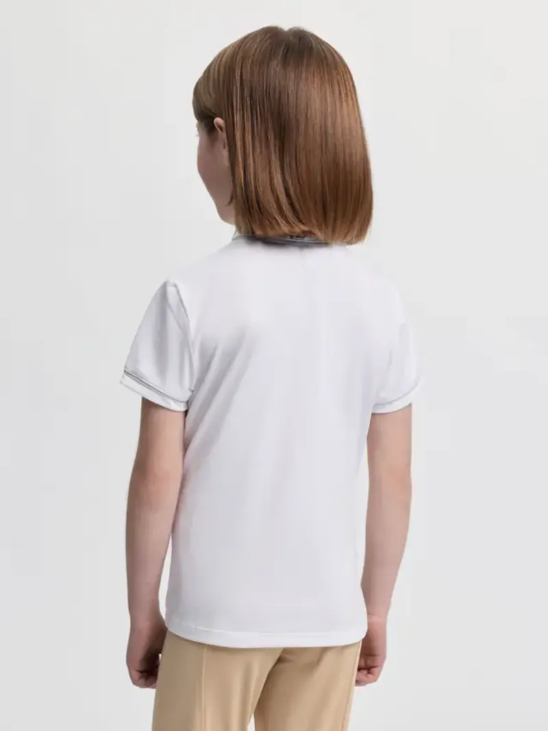 LeMieux Mini Bella Show Shirt White-1