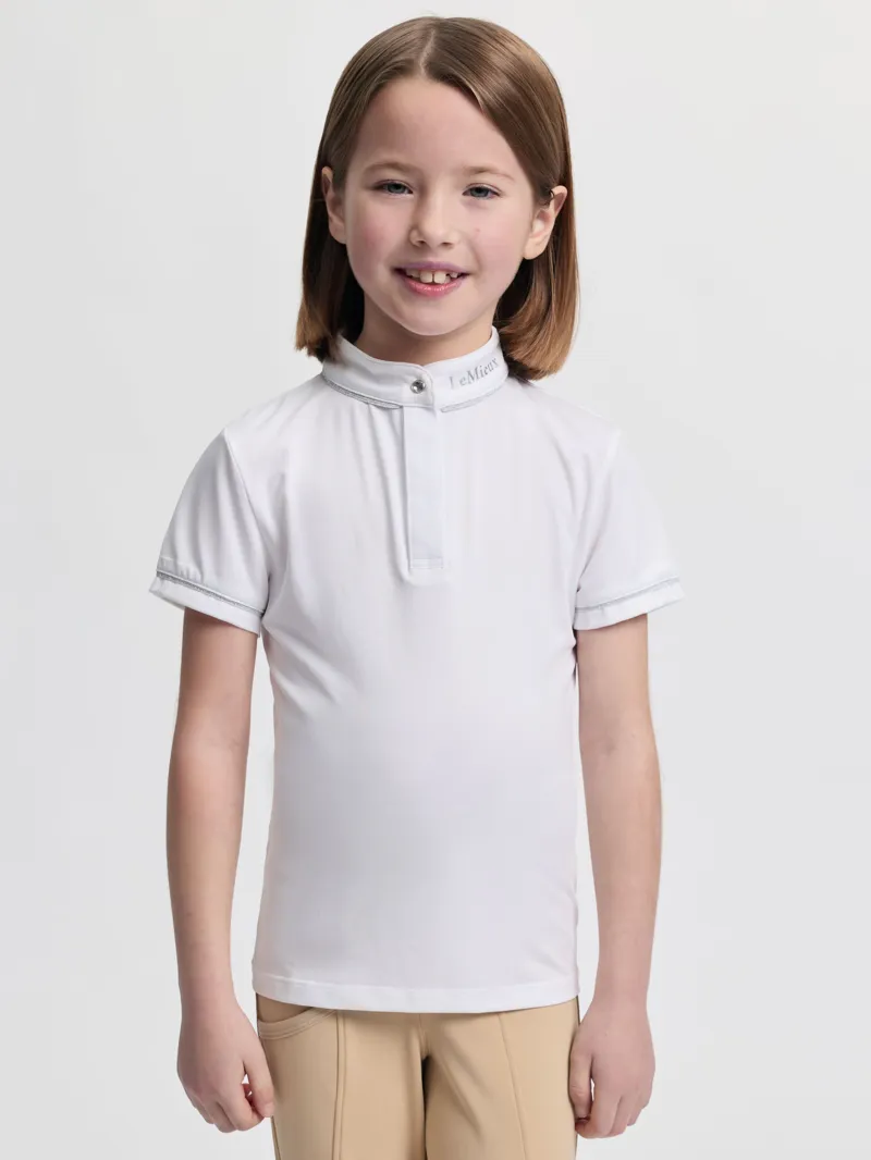 LeMieux Mini Bella Show Shirt White