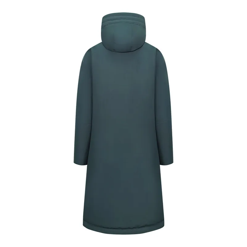 Equetech Junior Reversible Shield Waterproof Padded Coat - Graphite/Black-5