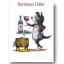 Draw Tea Towel Bordeaux Collie