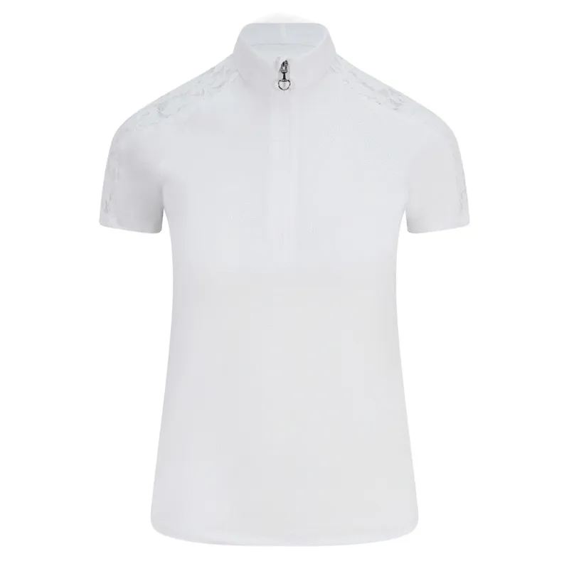 Junior Mia Competition Shirt - White