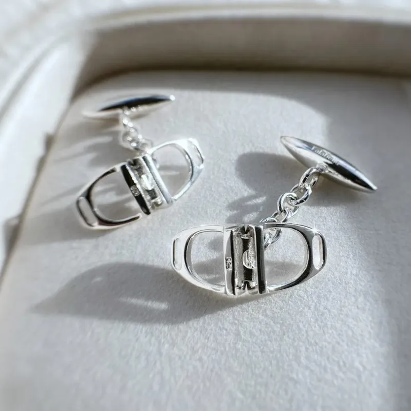 Falabella Stirrup Cuff Links-1