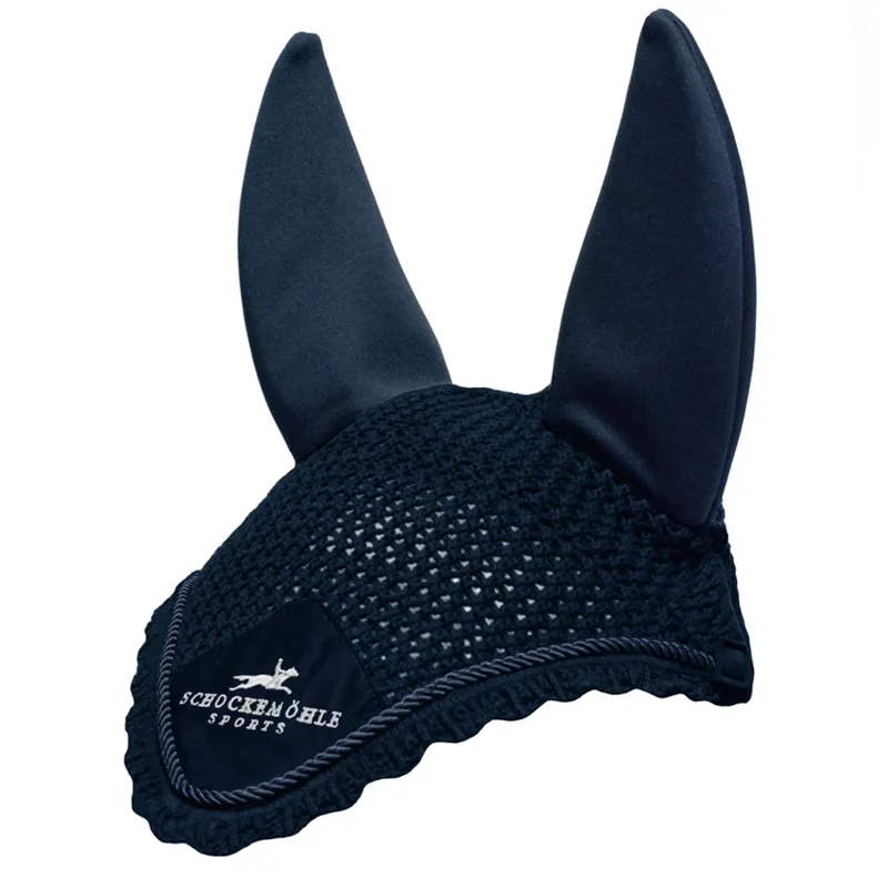 Schockemohle Air Silent Fly Veil Style Navy