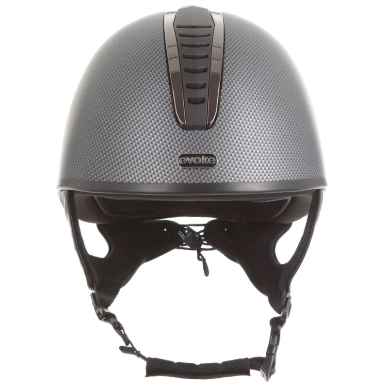 Evoke Orion Jockey Skull Carbon Black Gunmetal-1